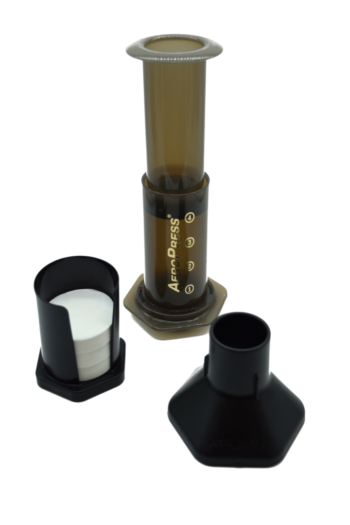 Aerobie Aeropress Coffee Brewer and filters
